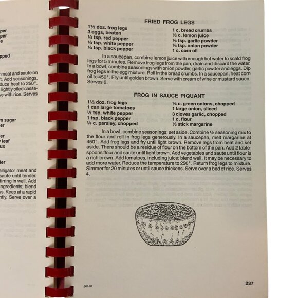 The Cajun Gourmet Afloat and On The Road Cookbook By Carlo DiNapoli 1991 Spiral - Picture 12 of 13